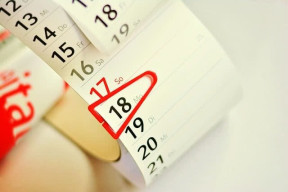 Markierter Termin im Kalender